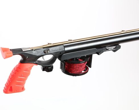 Bluefin Spearguns Elite Double Band Speargun w/ 'Hydropulse' Fish Attracting Device and Reel [Full Set] - (75cm, 82cm, 90cm, 100cm, 110cm) in Saudi Arabia