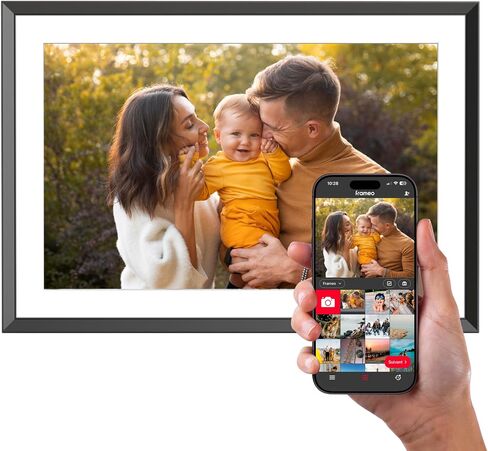إطار صورة رقمي AGFAPhoto WiFi FRAMEO، إطار شاشة لمس 10 بوصة in Kuwait