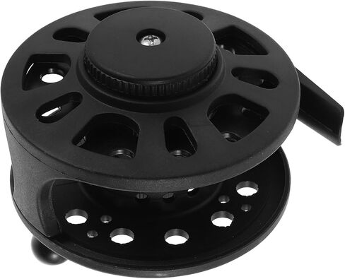 Portable Abs Plastic Fly Fishing Reel with Enhanced Durability and Accurate Casting for Freshwater and Saltwater Fishing, Lightweight Design for Anglers in Saudi Arabia