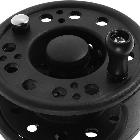 Portable Abs Plastic Fly Fishing Reel with Enhanced Durability and Accurate Casting for Freshwater and Saltwater Fishing, Lightweight Design for Anglers in Saudi Arabia