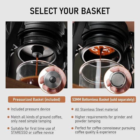 STARESSO Plus Portable Coffee Maker Bundle with Expansion Stand Set in Saudi Arabia