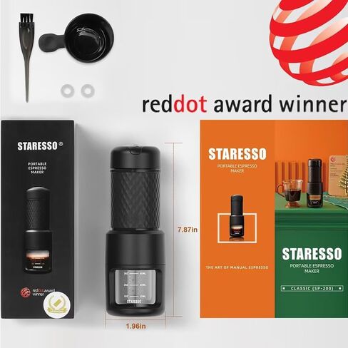 STARESSO Classic Portable Espresso Maker & Classic Replacement Cup in Saudi Arabia