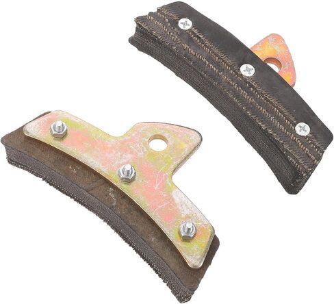 BESTonZON Pole Climber Rubber Pads for Lineman Foot Buckle Replacement | Rubber and Iron Construction, Anti-slip Contact for Cement Pole Maintenance, Easy Installation for Utility Workers in Saudi Arabia