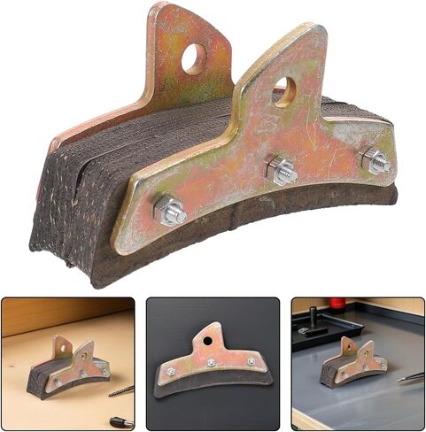 BESTonZON Pole Climber Rubber Pads for Lineman Foot Buckle Replacement | Rubber and Iron Construction, Anti-slip Contact for Cement Pole Maintenance, Easy Installation for Utility Workers in Saudi Arabia