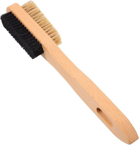 Climbing Cleaning Brush for Rock Bouldering Chalk Removal | Wood Handle, Bristle Head, Compact Size for Gear Care, Suitable for Outdoor Climbs and Gym Use in Saudi Arabia