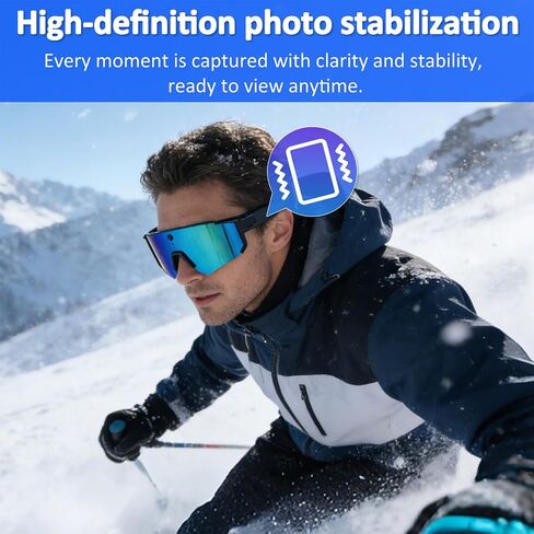 AI Smart Glasses with Open Ear Speaker, 5.4 Bluetooth,Voice Assistant Compatible,Real-Time Translation,Auto Color-Changing Lenses for Business&Outdoor Activities,Model v06 in Saudi Arabia