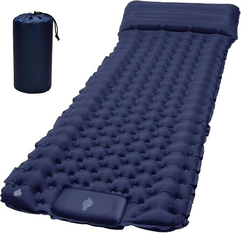 ZPP Ultralight Inflatable Camping Sleeping Pad Portable Air Mat for Outdoor Backpacking Hiking Tent Travel Picnic in Saudi Arabia