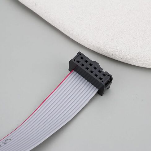 2 Pack VGA HD15 Female to IDC 12 Pin Ribbon Cable 30 cm Panel Mount Compatible with Desktop PC Monitor Projector KVM Switch in Saudi Arabia