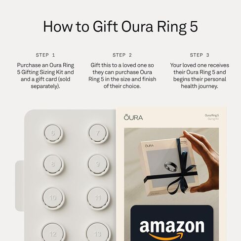 Oura Ring 5 Gifting Sizing Kit - Give the Gift of Oura | Unique Sizing, Give The Gift of Health in Saudi Arabia