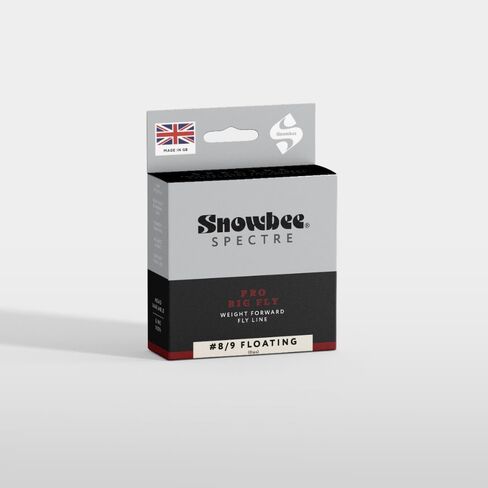 Snowbee Spectre Pro Big Fly Floating Fly Line – 92 ft Weight Forward Fishing Line, Ivory Head and Deep Red Running Line, 2X Welded Loops in Saudi Arabia