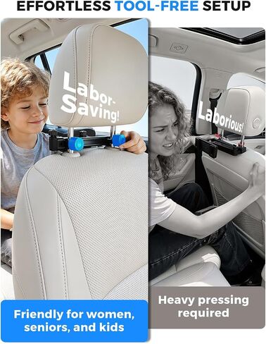 iPad Holder for Car Backseat Kids, Headrest Tablet Car Mount for Thick Case in Saudi Arabia
