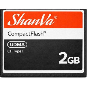 ShanVa 2GB CompactFlash Card – UDMA CF Memory Card for Older DSLR Cameras, Professional Cameras, HD Camcorders, Industrial Equipment & Music Samplers in Kuwait