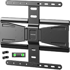 monTEK 0.77" Ultra Slim TV Wall Mount for 37-75 Inch TVs, up to 143 lbs | Low Profile Full Motion TV Bracket, Smooth Swivel/Tilt/Level, Articulating Dual Arms, Max VESA 400x400mm, Fits 16"/18" Studs in Kuwait