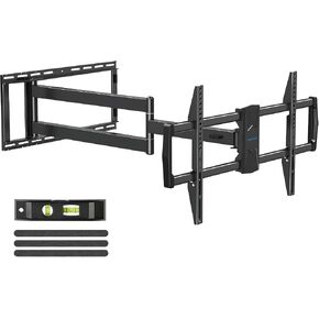 MOUNTUP 37.9" Long Arm TV Wall Mount for Most 42-75 Inch TVs, Full Motion Corner Wall Mount TV Bracket with Extension & Tilt & Swivel & Level Articulating Arm, Max VESA 600x400mm, Holds up to 99 lbs in Kuwait