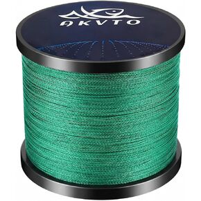 Braided Fishing Line 1000yds – 8-Strand PE Line, Emerald Green, 10LB to 100LB Test, High Sensitivity Abrasion Resistance, Zero Stretch, Saltwater Freshwater Fishing Line in Saudi Arabia