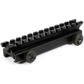 360 Tactical Low-Profile Full Size Riser Mount, 0.5" High 13 Slots Riser Mount 0.5 inch High for Scopes and Optics Three T Trading in Saudi Arabia