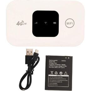 Semme 4G LTE Mobile Hotspot with SIM Card Slot Supports Up to 10 Users Portable Router for Africa and Middle Eastern Travel 2100mAh Battery Ideal for Business Outdoor Use in Kuwait