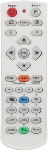 IR1304L Projector Remote Control for Optoma Aptus ViewSonic Projector in Living Rooms or Rooms, No programming or pairing needed, Replacement Remote Compatible Models LM-2401 X345 X355 X412 X416 ZH403 in Saudi Arabia