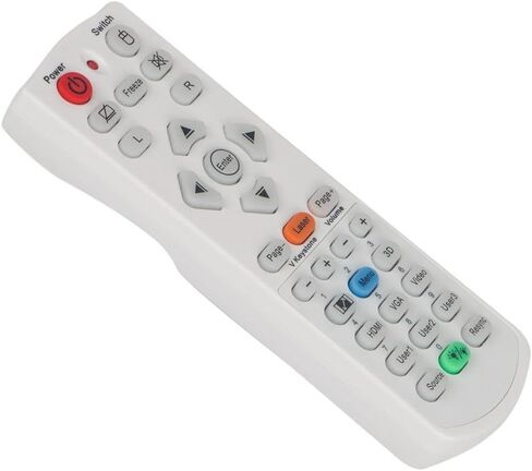 IR1304L Projector Remote Control for Optoma Aptus ViewSonic Projector in Living Rooms or Rooms, No programming or pairing needed, Replacement Remote Compatible Models LM-2401 X345 X355 X412 X416 ZH403 in Saudi Arabia