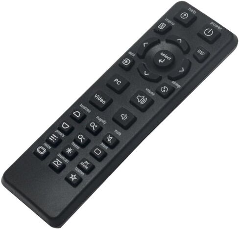 IN124 Projector Remote Control for InFocus Projector in Living Rooms or Rooms, No Programming or Pairing Needed, Replacement Remote Compatible Models IN112 IN114 IN116 IN122 IN124 IN126 IN2124 IN2126 in Saudi Arabia