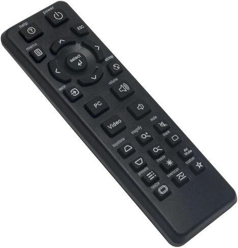 IN124 Projector Remote Control for InFocus Projector in Living Rooms or Rooms, No Programming or Pairing Needed, Replacement Remote Compatible Models IN112 IN114 IN116 IN122 IN124 IN126 IN2124 IN2126 in Saudi Arabia