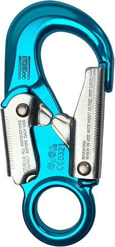 Forged Aluminum Carabiner with Captive Eye, Blue in Saudi Arabia