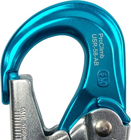 Forged Aluminum Carabiner with Captive Eye, Blue in Saudi Arabia
