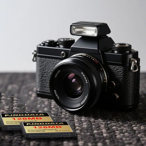Industrial Compact Flash Memory Card 128MB 2pack FAT16 Type I for Industrial Equipment Vintage Digital Cameras in Saudi Arabia