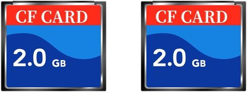 High-Performance 2GB CF Card (2-Pack) - Perfect for Cameras, N64 Consoles & More | Fast Data Transfer | Reliable Storage in Saudi Arabia