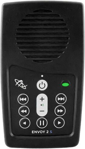 New King James Version (NKJV) Rechargeable Audio Bible Player | Narration by Bob Sauer, Handheld, Easy Controls, 12-Hour Battery Life, Headphones and MicroUSB Cord Included in Saudi Arabia