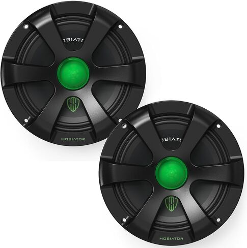 Midrange Loudspeakers MB-M654 6.5'' 600W Max, 4 Ohms High Efficiency Car Audio Door Speakers for Car or Truck Stereo Sound System-Black (2 Speakers) (MB-M654) in Saudi Arabia