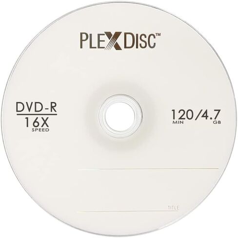 632-810 16 x 4.7GB Logo Top DVD-R 50 Disc Spindle in Kuwait