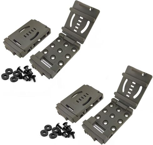 2-Pack Belt Clip Outdoor Camping Knife Blade Lock with Screws, Universal Utility EDC Belt Clip Holsters Mag Pouches Sheath Tools with Hardware in Saudi Arabia