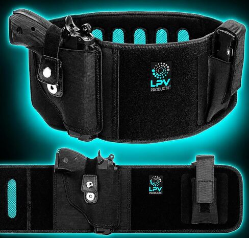 Award-Winning Belly Band Holster for Deep Concealment | Magnet Retention for 99% of Handguns | Military-Grade Durability & Closure, Extra-Wide Comfort Band | 40% Faster Draws, Trusted by Pros & Vets in Saudi Arabia