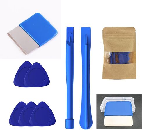 Repair Tools Kit for iPhone iPad MacBook Nintendo Switch PS4 Xbox Laptop - 8-Piece Pro Kit: Metal Spudger + 2 Plastic + 5 Triangle in Saudi Arabia