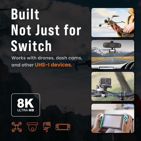 MMOMENT MM29 256GB microSD Express Card, Compatible with Nintendo Switch 2 | Expands storage for downloadable games, updates, DLC, screenshots, and captured videos; up to 880MB/s read and 650MB/s write. in Saudi Arabia