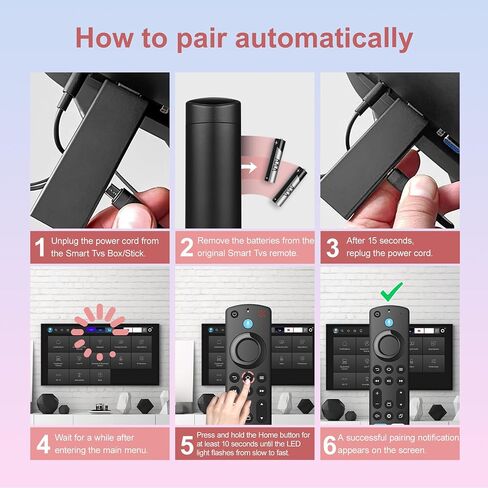 Replacement Remote for All FireSeries,Remote for TV Stick (HD, 4K, 4K Max, Lite),TV Cube,Remote for Insignia,Omni,QLED Series Fire Smart TVs with Voice in Saudi Arabia