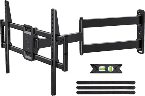 USX STAR Ceiling TV Mount for 26-65 inch TVs, 360° Swivel Full Motion Ceiling Mount TV Bracket, Height Adjustable, Tilt TVs Ceilings Mounts, Supports up to 110 Lbs, Max VESA 400x400mm in Kuwait