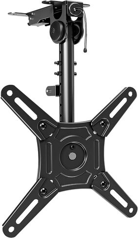 ELIVED Flip Down Ceiling TV Mount for Most 14-40 Inch TVs, 360° Swivel | Floding TV Bracket for Flat Pitched Roof, Height Adjustable for Patio, Full Motion Rotate, Tilt, Max VESA 200x200mm, 22 Lbs in Saudi Arabia