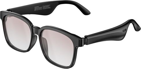 Oraolo Smart Glasses, Polarized Sunglasses with Bluetooth Speaker, Brown | Wireless Music & Calls, UV Protection, and Voice Control, Long-Lasting Battery Ideal for Athletic and Outdoor Use. in Saudi Arabia