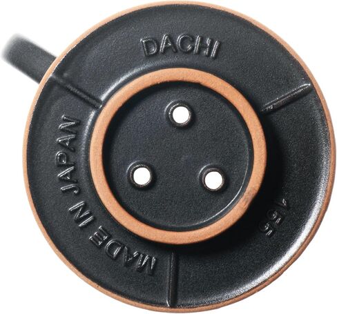 Carita Kalita Coffee Dripper Mino Ware High Heat Retention Pottery for 1 to 2 People, DACHI & KalitaMI 155, Sand Black #01107, Wave Series, Made in Japan, Drip Equipment, For 1 Person in Saudi Arabia