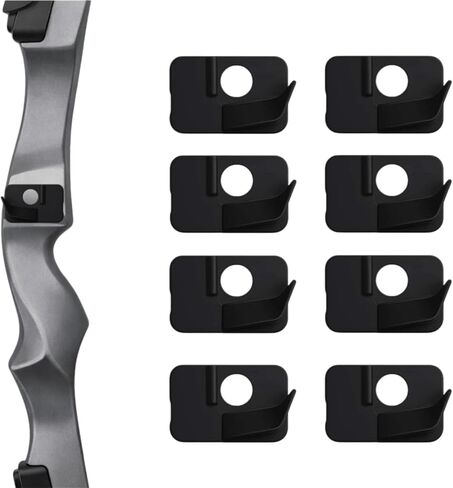 8-Pack Self-Adhesive Plastic Arrow Rest, Arrow Rest for Recurve & Compound Bow, Left or Right Hand Archery Accessories in Saudi Arabia