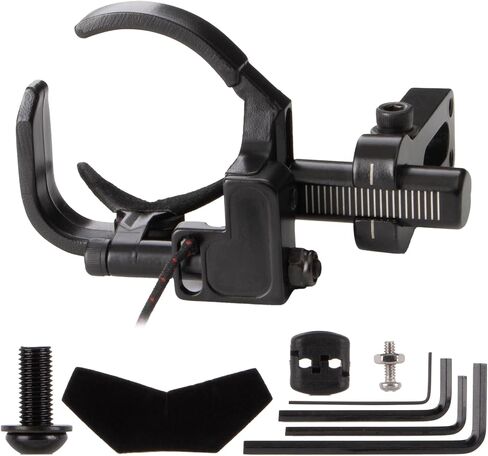 Drop Away Arrow Rest for Compound Bow and Recurve Bow, Right Hand Aluminum Alloy Upgrade Fall Away Arrow Rest with Adjustable Launcher, Archery Bow Accessories for Hunting & Target Shooting in Saudi Arabia