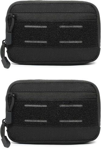 Mini Heavy Duty Tactical Belt Pouch for Men - Small Molle Pouch,Admin Pouch | Compact EDC Utility Gadget Gear Admin Pouches for Traveling, Hiking in Saudi Arabia