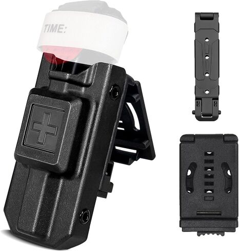 Tourniquet Holder, Molle Tourniquet Holder for Gen 7 C-A-T Tourniquet or Older, Tourniquet Holster with Molle Strap and Upgraded Tactical Clip for Duty Belt, Police Gear in Saudi Arabia
