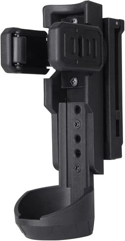 Quick Release OC/Mace Spray Holder w/Duty Belt/MOLLE Vest Rotatable Clip MK4 Canister Holster Tactical Pepper Spray Carry Case fit 1.5" Diameter OC Can for Police Leo Security Military in Saudi Arabia