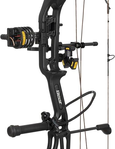 Bear Paradigm RTH Package Black 70 lbs. RH | Adjustable design, 333fps, In sets a whole new standard for ready to hunt, There has never been a more streamlined set-up in Kuwait