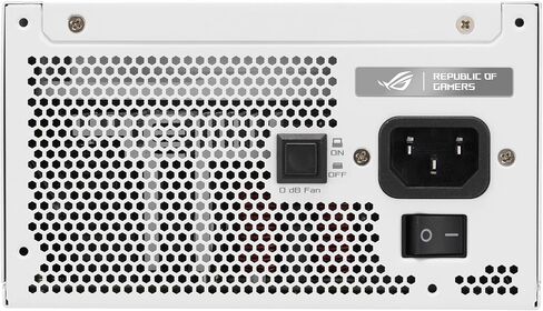 ASUS ROG Strix 1000W Platinum White Edition (80 Plus & Cybenetics Platinum، Modular ATX، ATX 3.1، PCIe 5.1، GaN MOSFET، GPU-First IVS، كابل طاقة ROG Equalizer 12V-2x6، ضمان لمدة 10 سنوات) in Kuwait