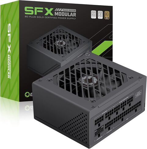 GAMEMAX SFX Power Supply 750W, Full Modular, 80 Plus Gold PSU (GS-750G BK) in Saudi Arabia