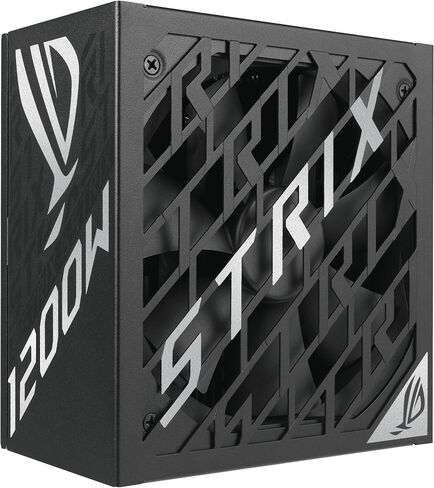 ASUS ROG Strix 1200W Platinum (80 Plus وCybenetics Platinum، وحدات ATX، ATX 3.1، PCIe 5.1، GaN MOSFET، GPU-First IVS، ROG Equalizer 12V-2x6 GPU Power Cable، ضمان 10 سنوات) in Kuwait